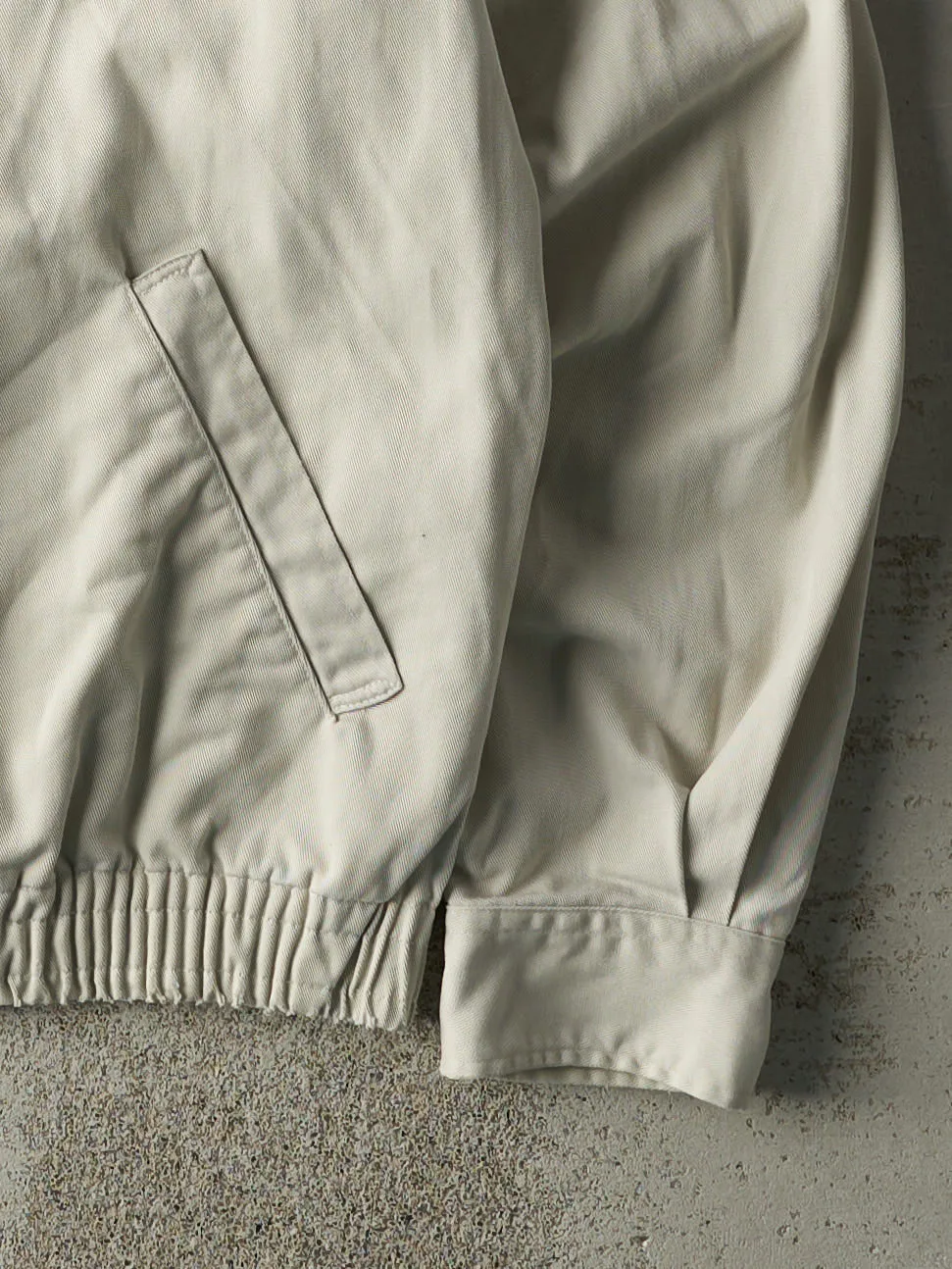 Vintage 90s Beige Polo Harrington Jacket (M/L) sold by Rebalance Vintage product image thumbnail 4