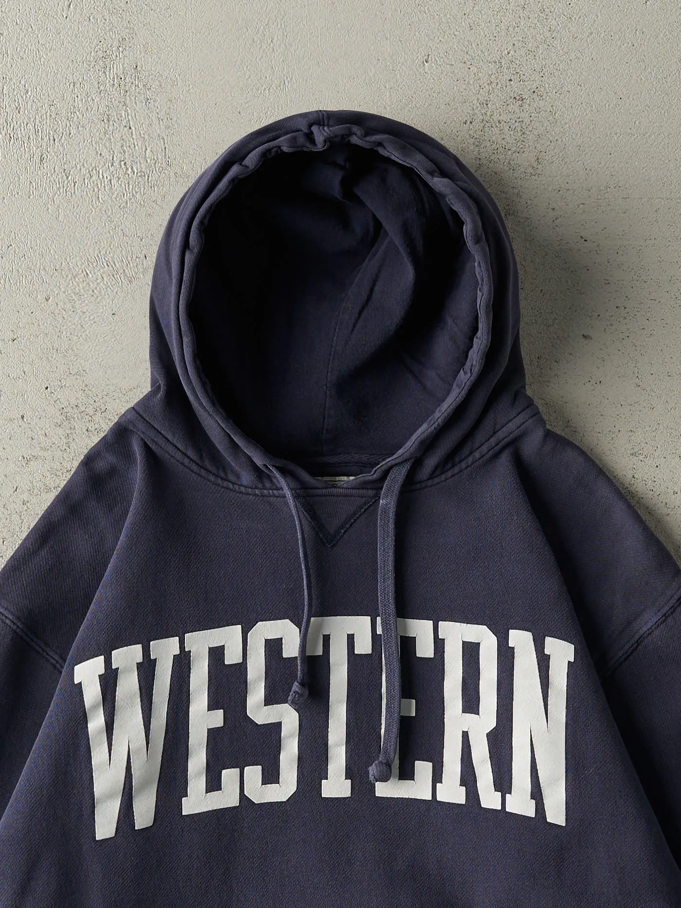 Vintage Y2K Navy Blue Western Hoodie (M) sold by Rebalance Vintage product image thumbnail 2