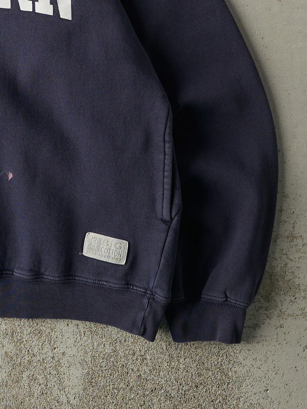 Vintage Y2K Navy Blue Western Hoodie (M) sold by Rebalance Vintage product image thumbnail 3
