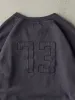 Vintage Y2K Navy Blue Roots Embroidered Boxy Crewneck (L) sold by Rebalance Vintage