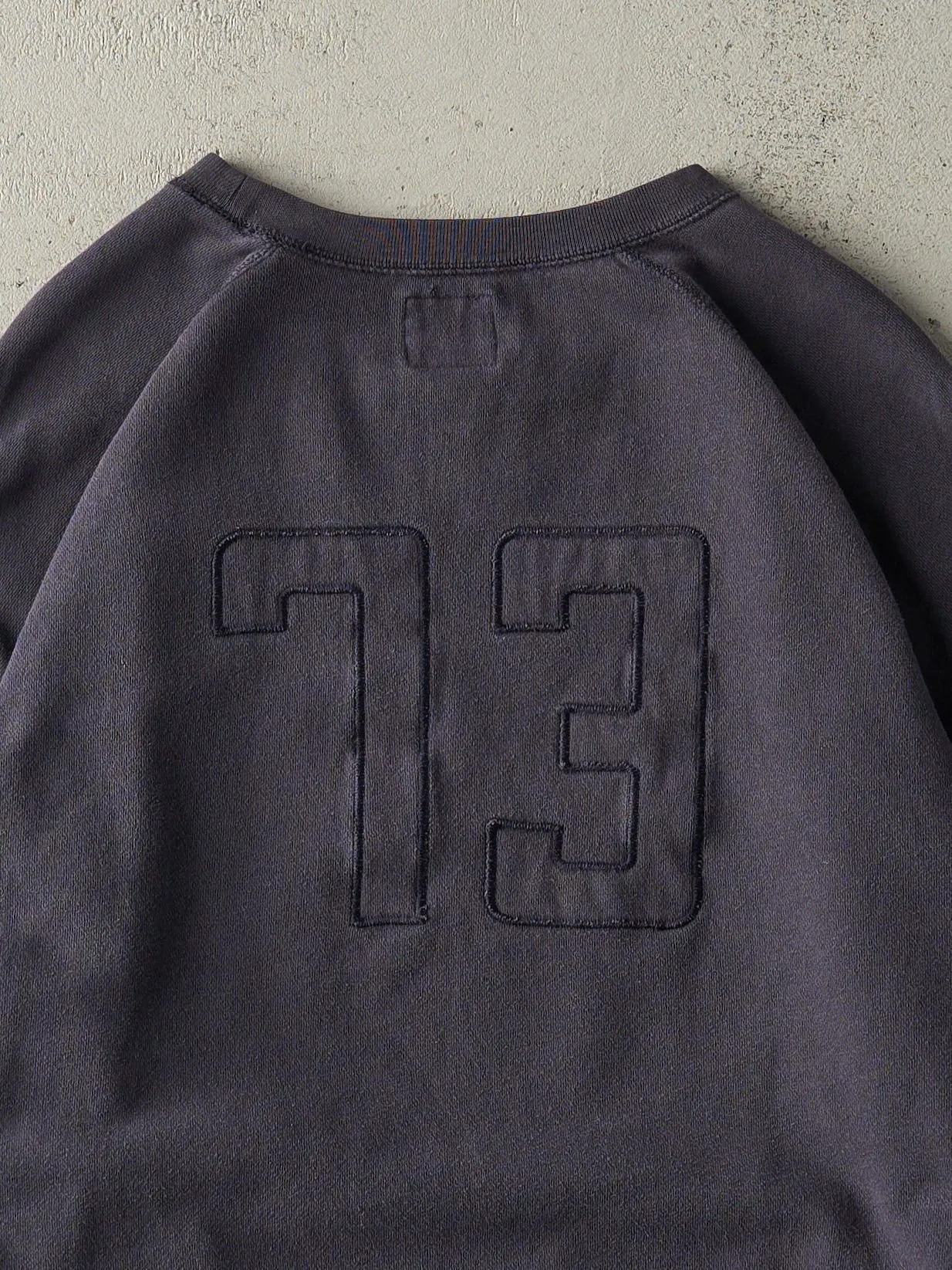 Vintage Y2K Navy Blue Roots Embroidered Boxy Crewneck (L) sold by Rebalance Vintage product image thumbnail 4