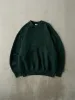 Vintage 90s Green Blank Crewneck (L) sold by Rebalance Vintage