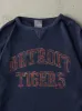 Vintage 08' Navy Blue Detroit Tigers Thermal Long Sleeve (M) sold by Rebalance Vintage