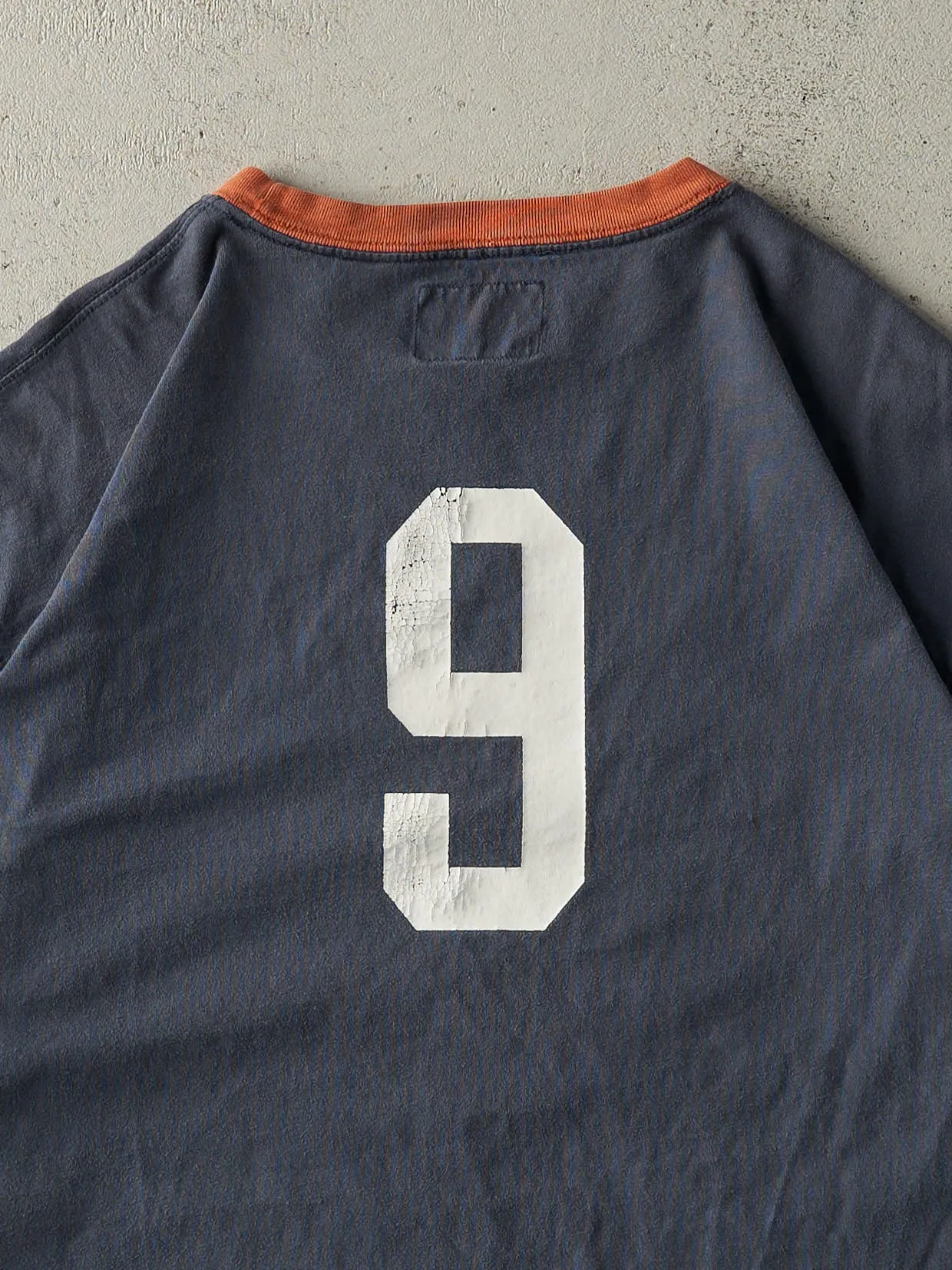 Vintage Y2K Navy Blue & Orange American Eagle Tee (XXL/XXXL) sold by Rebalance Vintage product image thumbnail 4