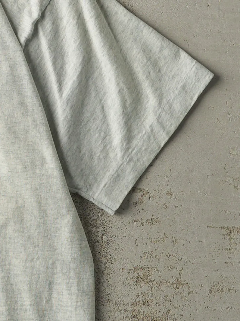 Vintage 94' Heather Grey "Winning Won't Spoil Me" Lotto 649 Single Stitch Tee (L) sold by Rebalance Vintage product image thumbnail 3