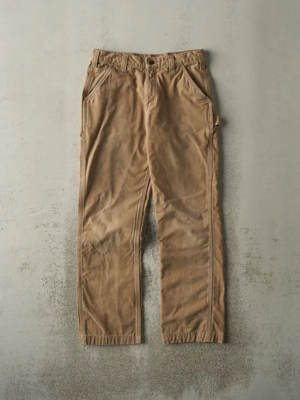Vintage Y2K Camel Carhartt Blanket Lined Carpenter Pants (30x29.5) sold by Rebalance Vintage