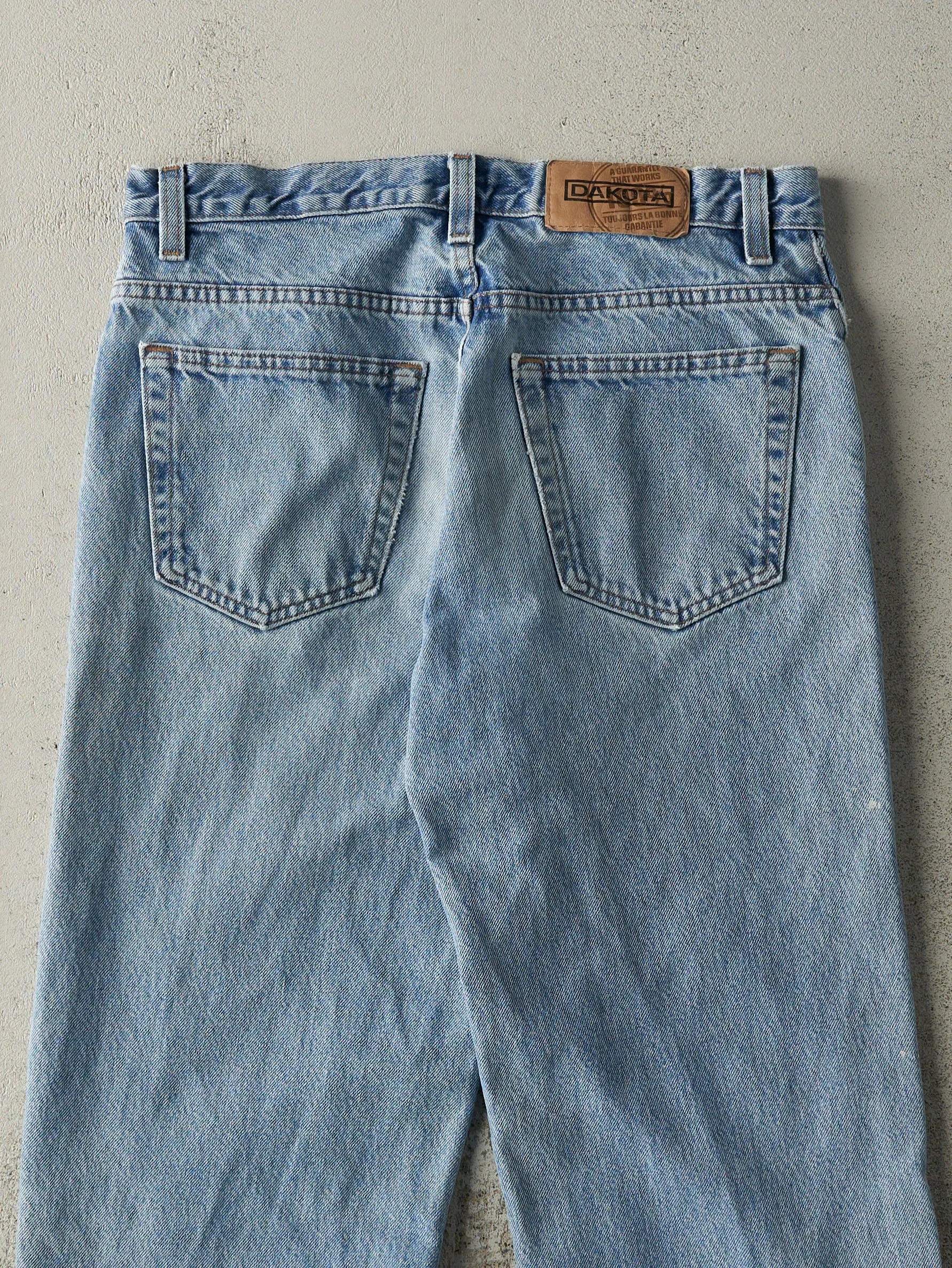 Vintage 90s Light Wash Dakota Jeans (33x32.5) sold by Rebalance Vintage product image thumbnail 5
