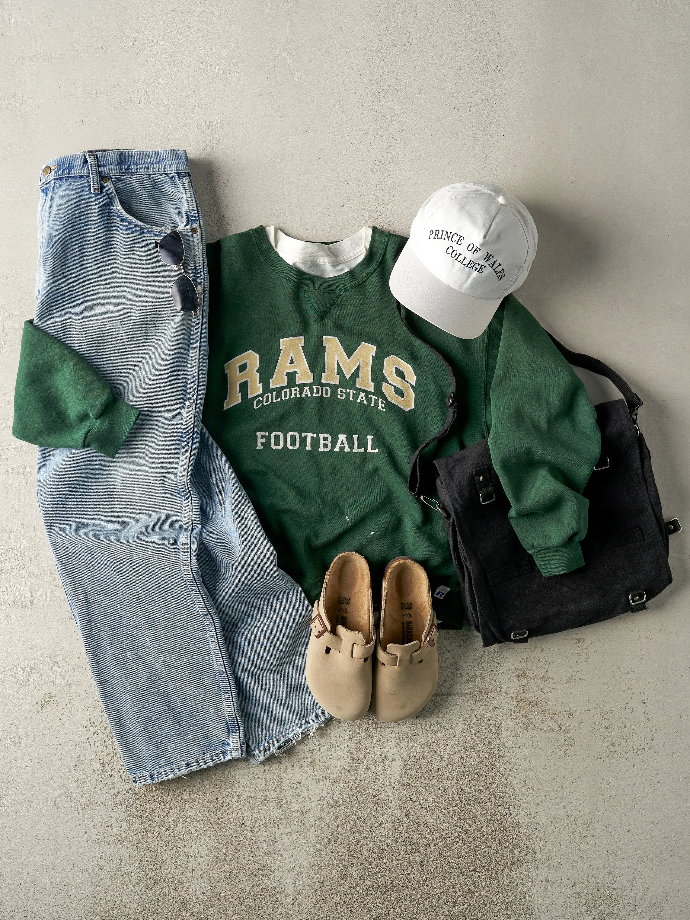 Vintage 90s Light Wash Wrangler Jeans (37x29.5) sold by Rebalance Vintage product image thumbnail 2