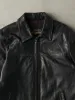 Vintage Y2K Black Columbia Sportswear Leather Jacket (M) sold by Rebalance Vintage