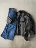 Vintage Y2K Black Columbia Sportswear Leather Jacket (M) sold by Rebalance Vintage