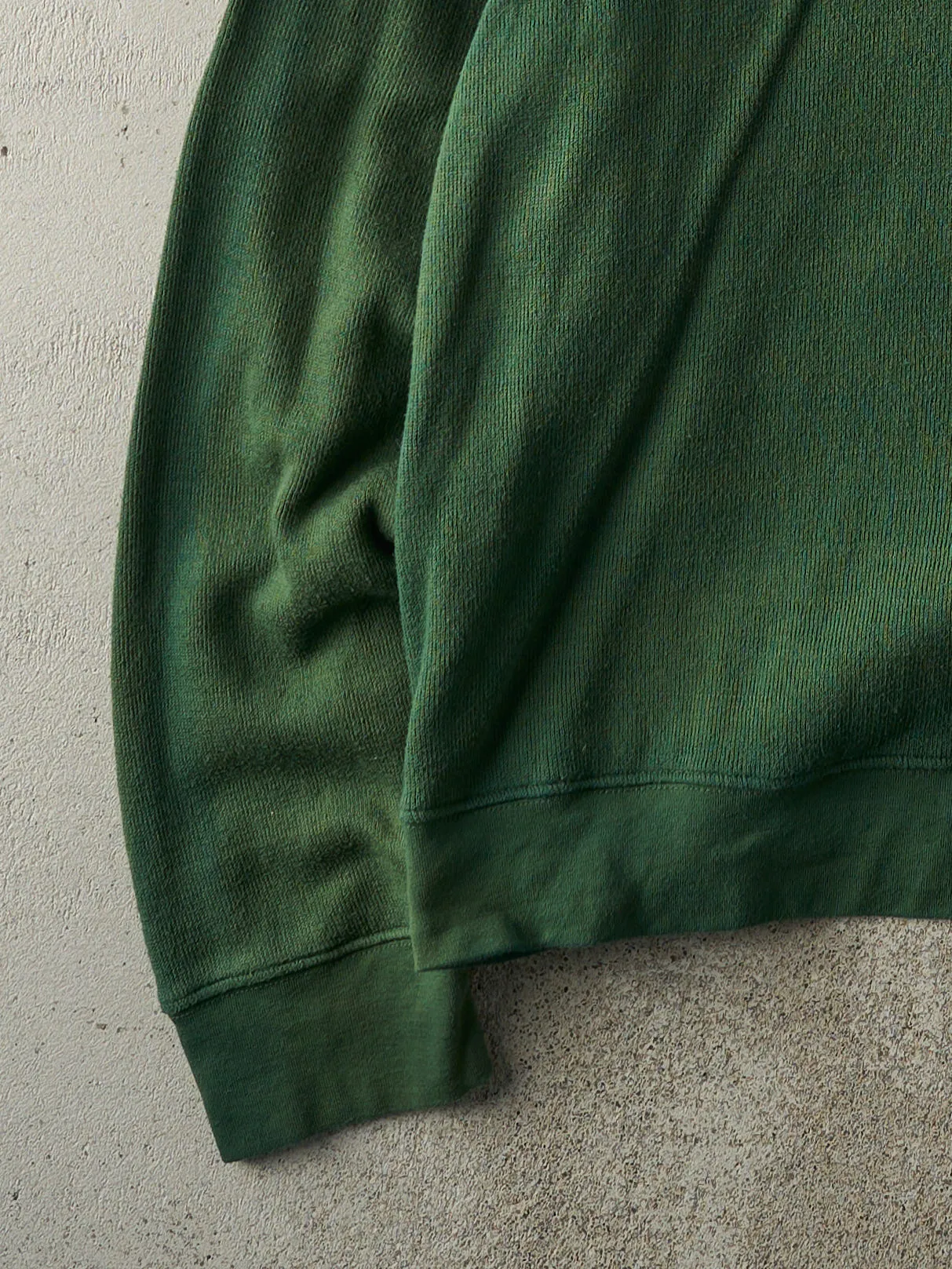 Vintage Y2K Green Striped Thermal Long Sleeve (XL) sold by Rebalance Vintage product image thumbnail 3
