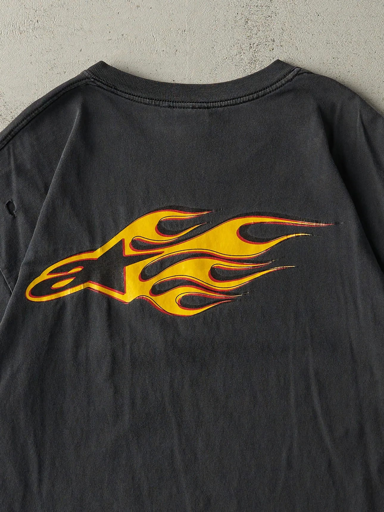 Vintage Y2K Faded Black Alpine Stars Tee (L) sold by Rebalance Vintage product image thumbnail 4