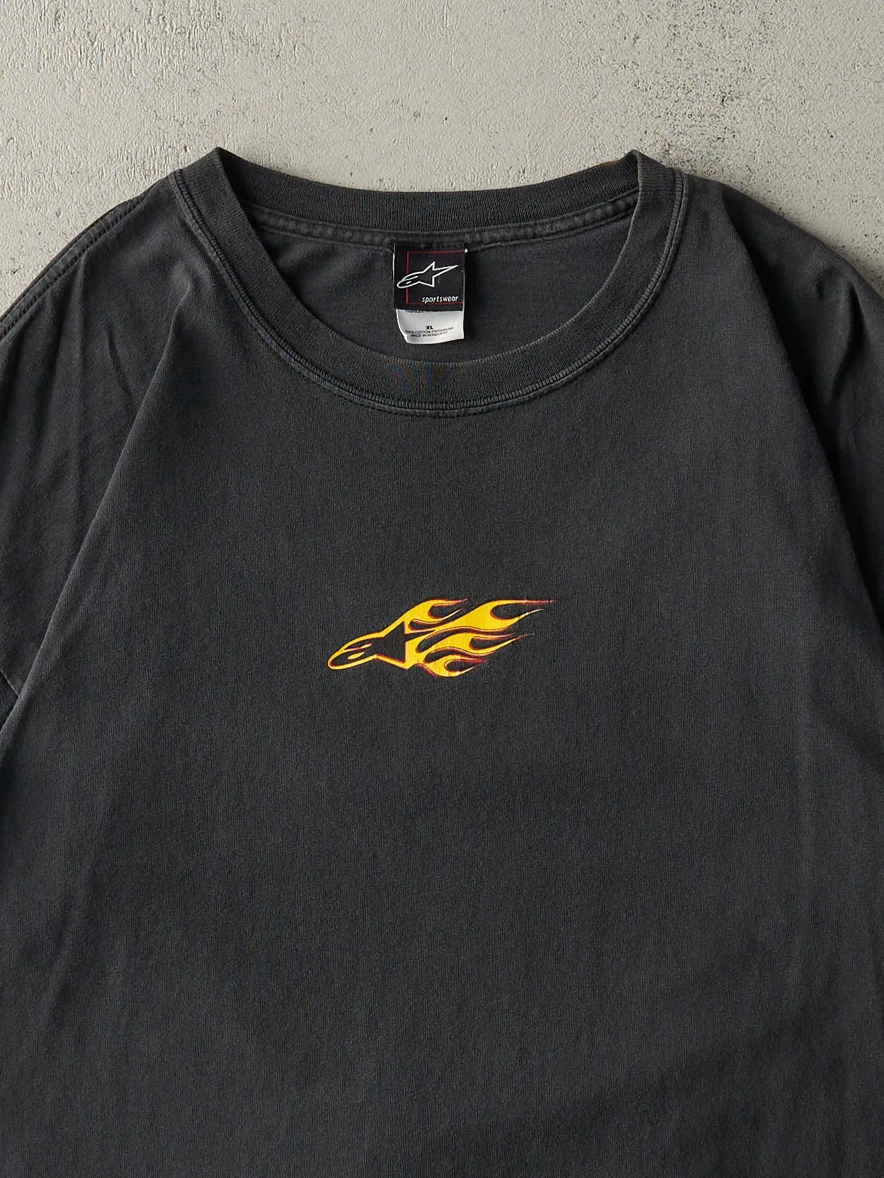 Vintage Y2K Faded Black Alpine Stars Tee (L) sold by Rebalance Vintage product image thumbnail 3