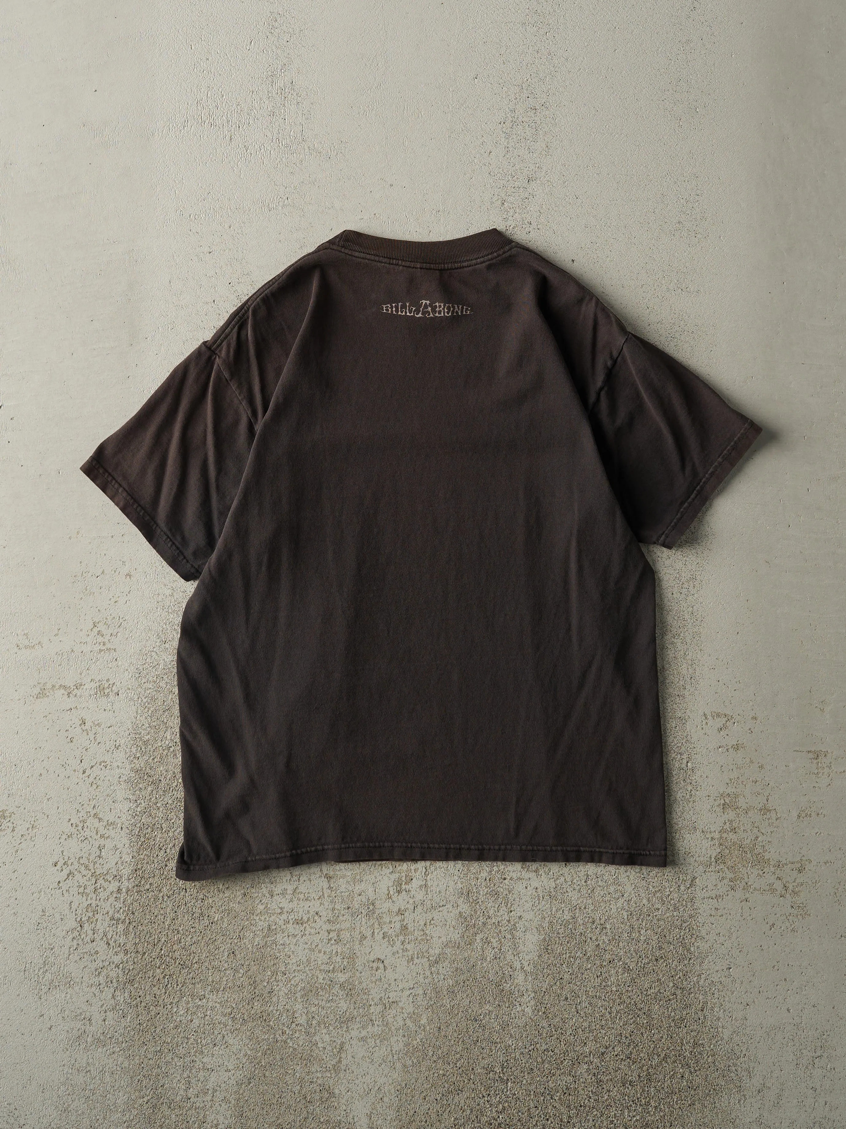 Vintage Y2K Faded Black Billabong Graphic Tee (M) sold by Rebalance Vintage product image thumbnail 2