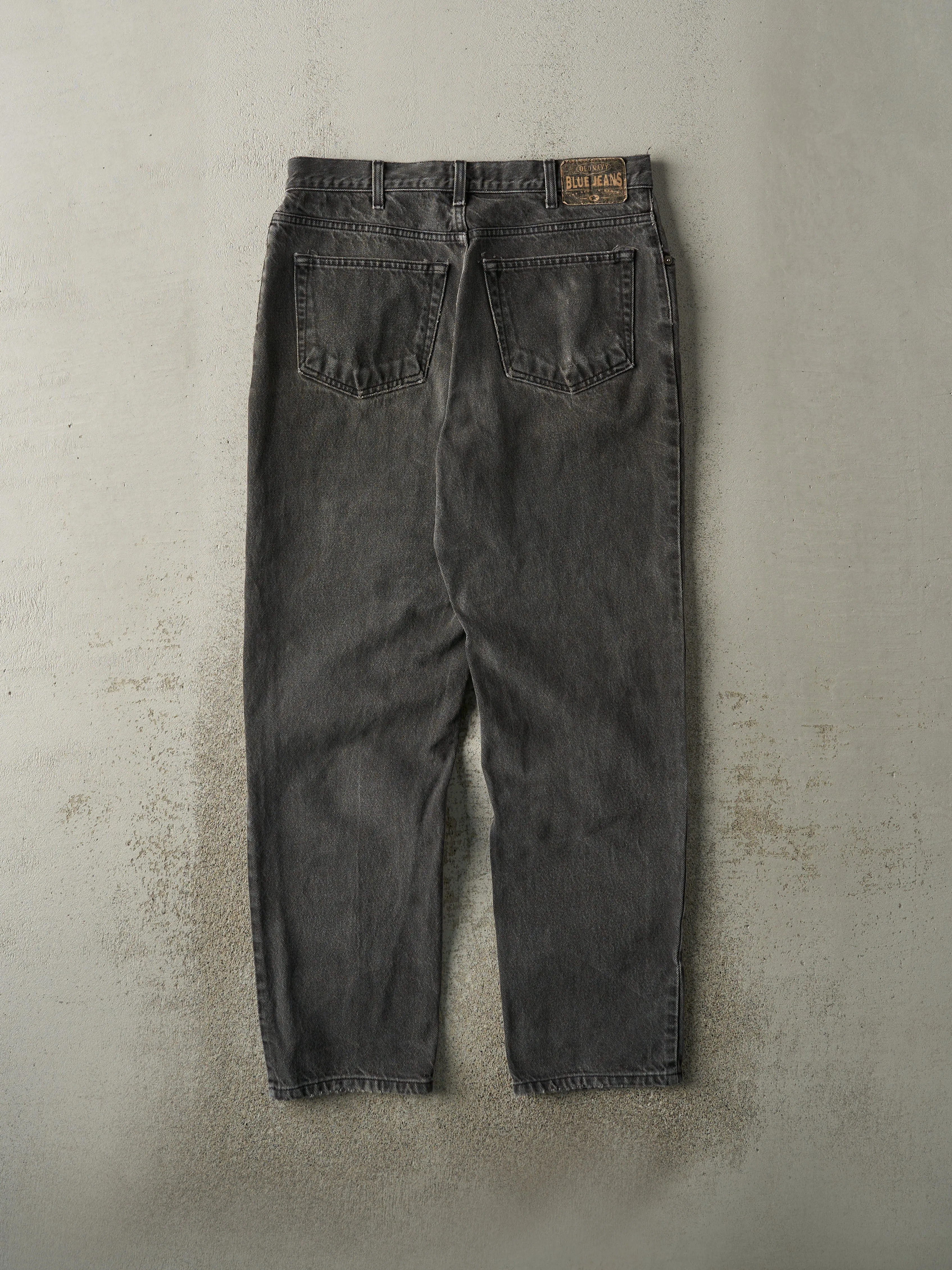 Vintage Y2K Washed Black Old Navy Denim Pants (33x29) sold by Rebalance Vintage product image thumbnail 3