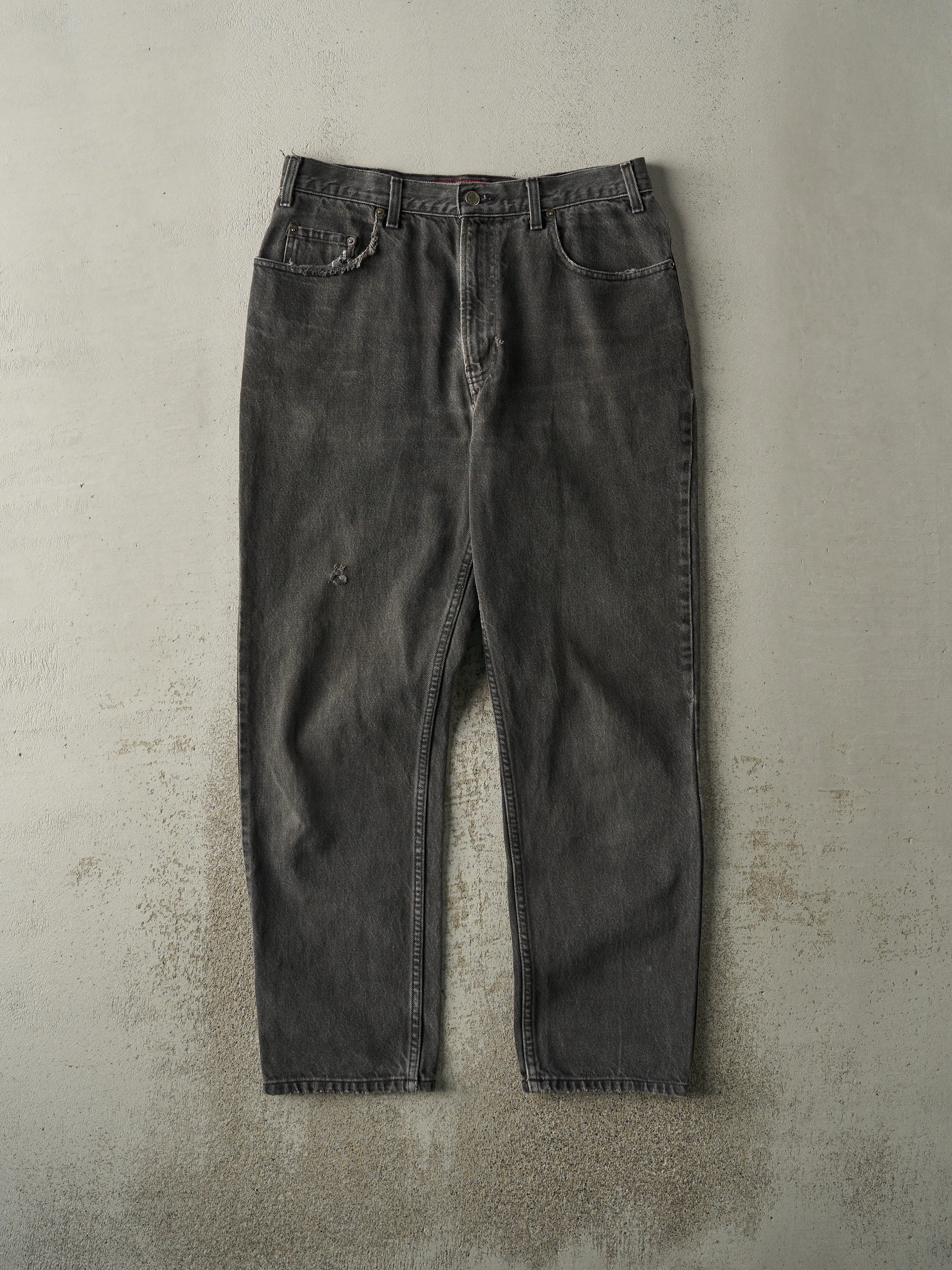 Vintage Y2K Washed Black Old Navy Denim Pants (33x29) sold by Rebalance Vintage