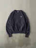 Vintage Y2K Navy Blue Champion Reverse Weave Crewneck (S/M) sold by Rebalance Vintage
