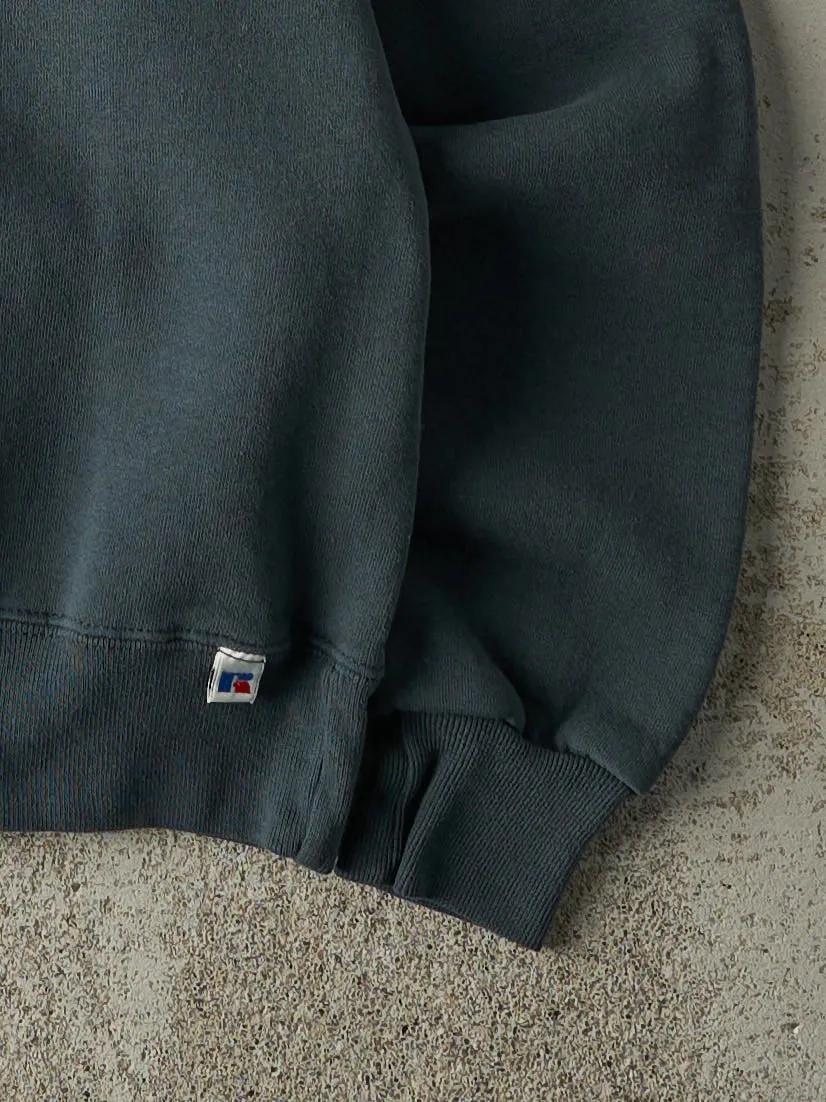 Vintage 90s Green Blank Russell Athletic Crewneck (S) sold by Rebalance Vintage product image thumbnail 3