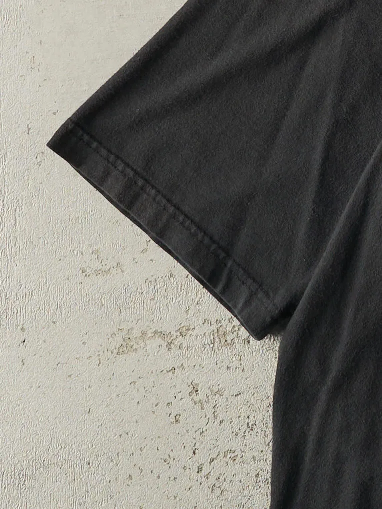 Vintage Y2K Black Nike Swoosh Tee (L) sold by Rebalance Vintage product image thumbnail 3