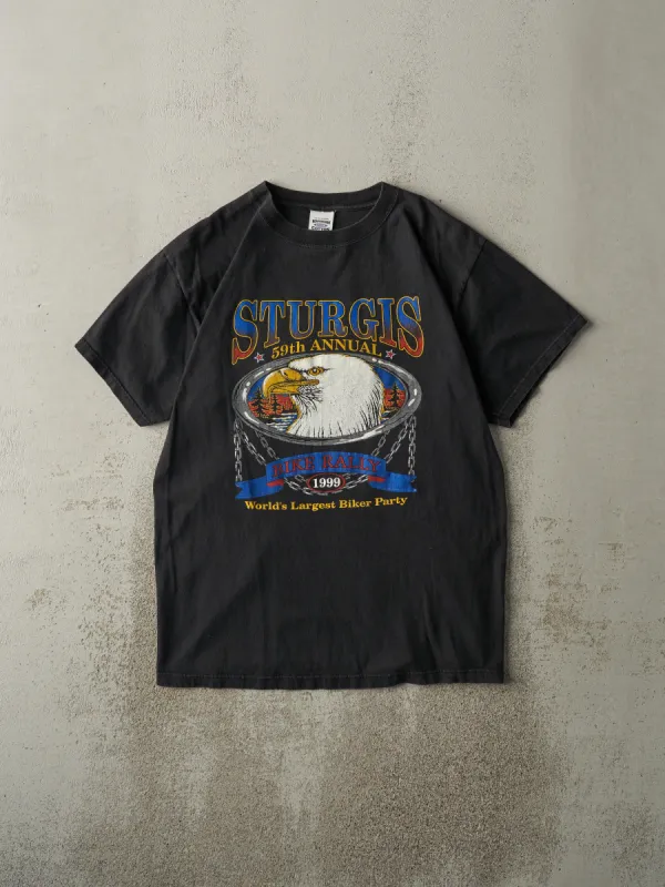 Vintage 99' Black Sturgis Bike Rally Tee (M) sold by Rebalance Vintage