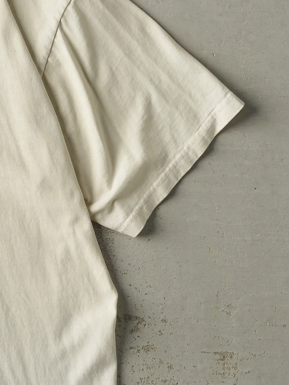 Vintage 90s Beige "68" Slogan Tee (L/XL) sold by Rebalance Vintage product image thumbnail 3