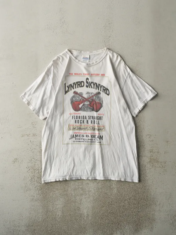 Vintage 03' White Lynyrd Skynyrd Tee (M) sold by Rebalance Vintage