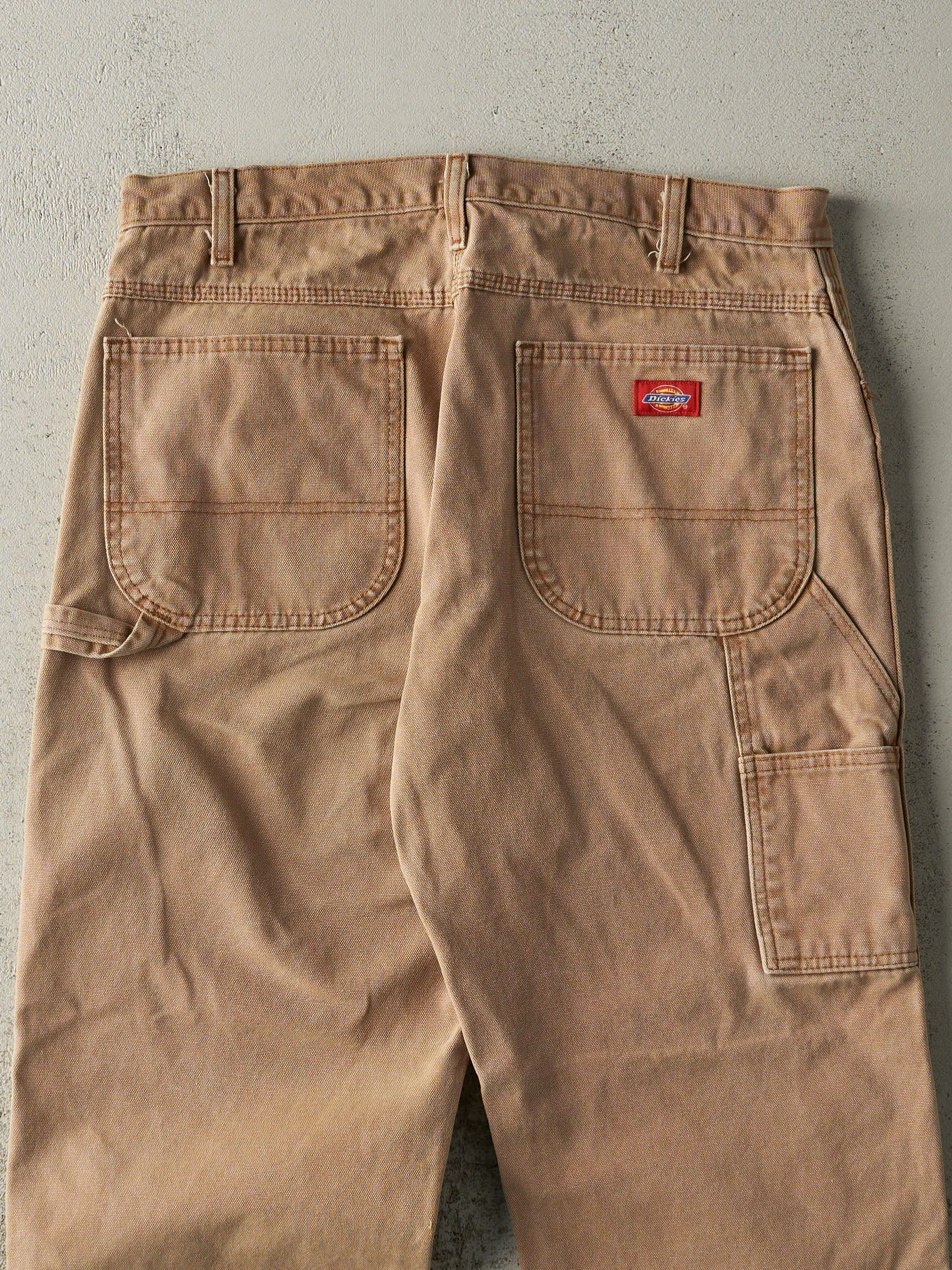 Vintage 90s Beige Dickies Carpenter Pants (33x28.5) sold by Rebalance Vintage product image thumbnail 5