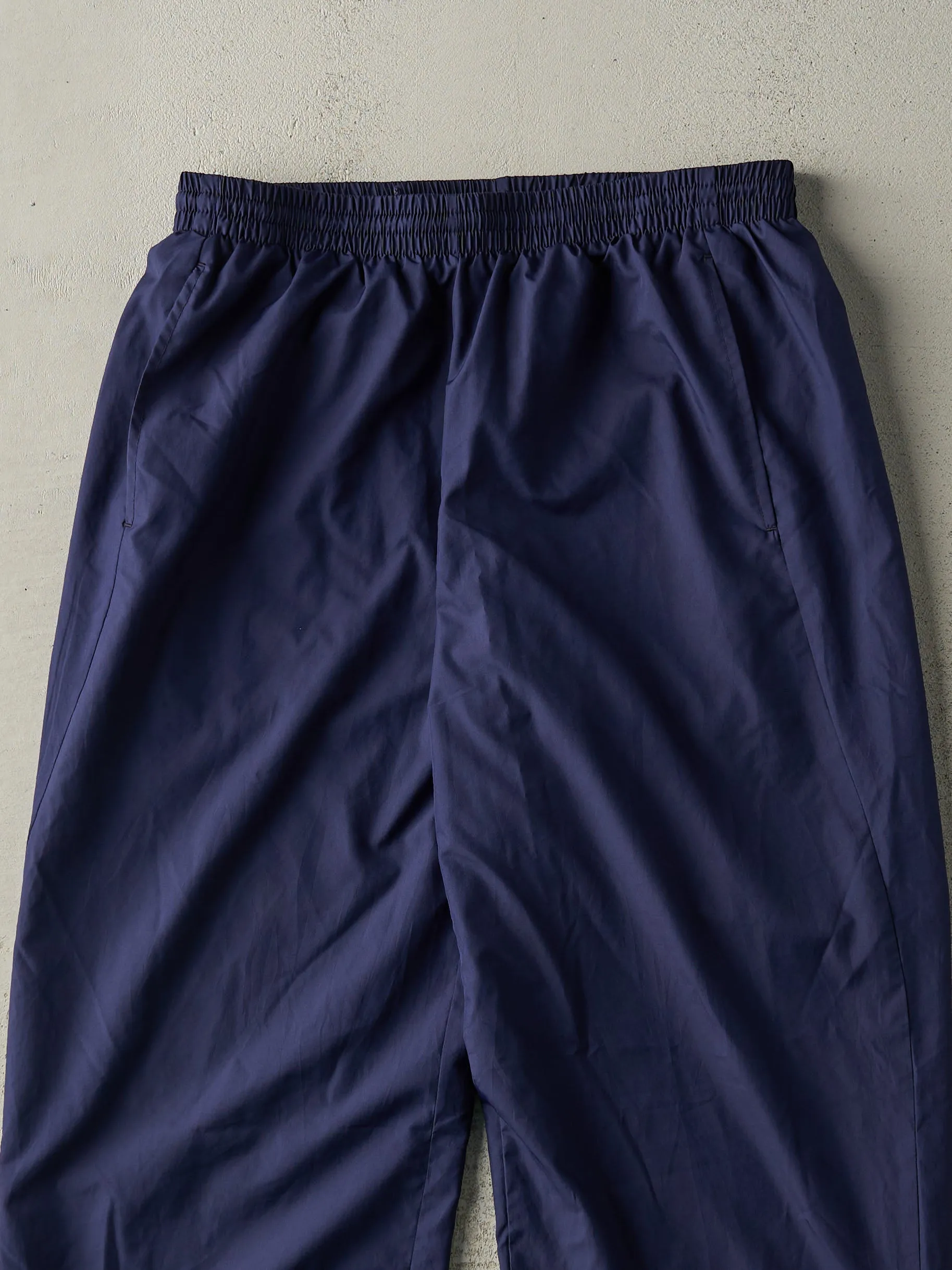 Vintage Y2K Navy Blue Fila Windbreaker Pants (30x32.5) sold by Rebalance Vintage product image thumbnail 3