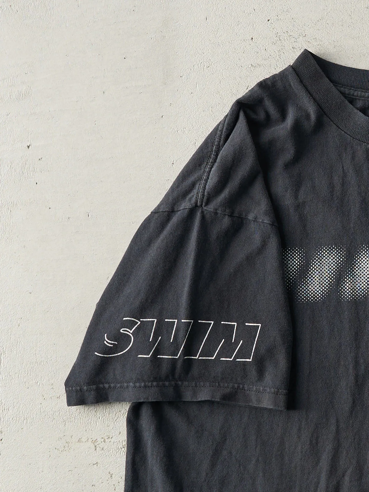 Vintage Y2K Black Nike Swim Tee (L) sold by Rebalance Vintage product image thumbnail 3