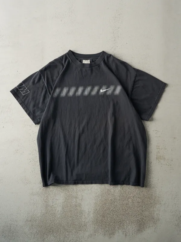 Vintage Y2K Black Nike Swim Tee (L) sold by Rebalance Vintage