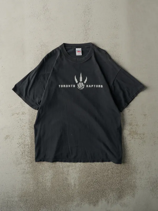 Vintage Y2K Black Toronto Raptors Tee (M/L) made by Rebalance Vintage