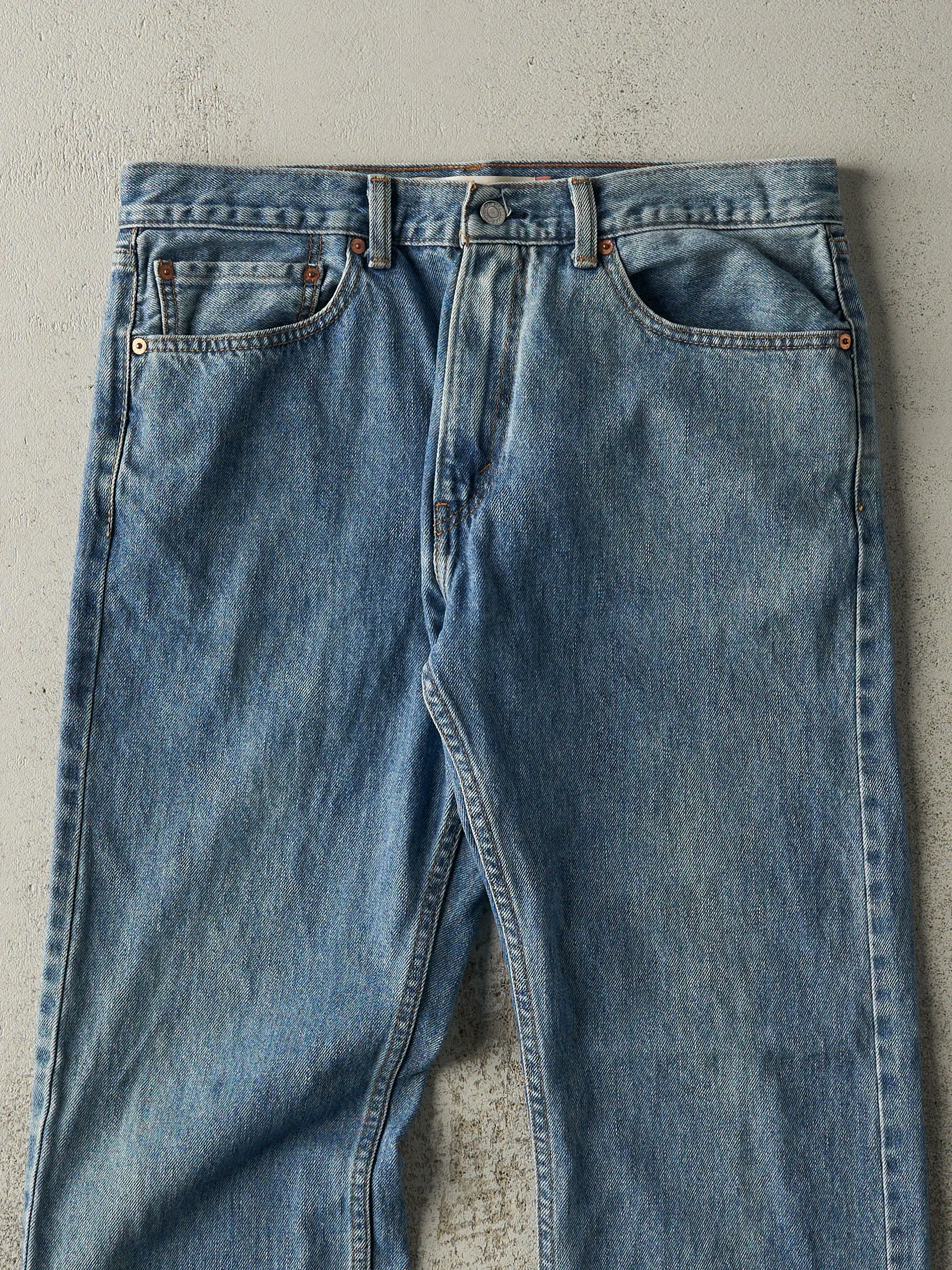 Vintage Y2K Mid Wash Levi's 505 Jeans (35.5x33) sold by Rebalance Vintage product image thumbnail 3