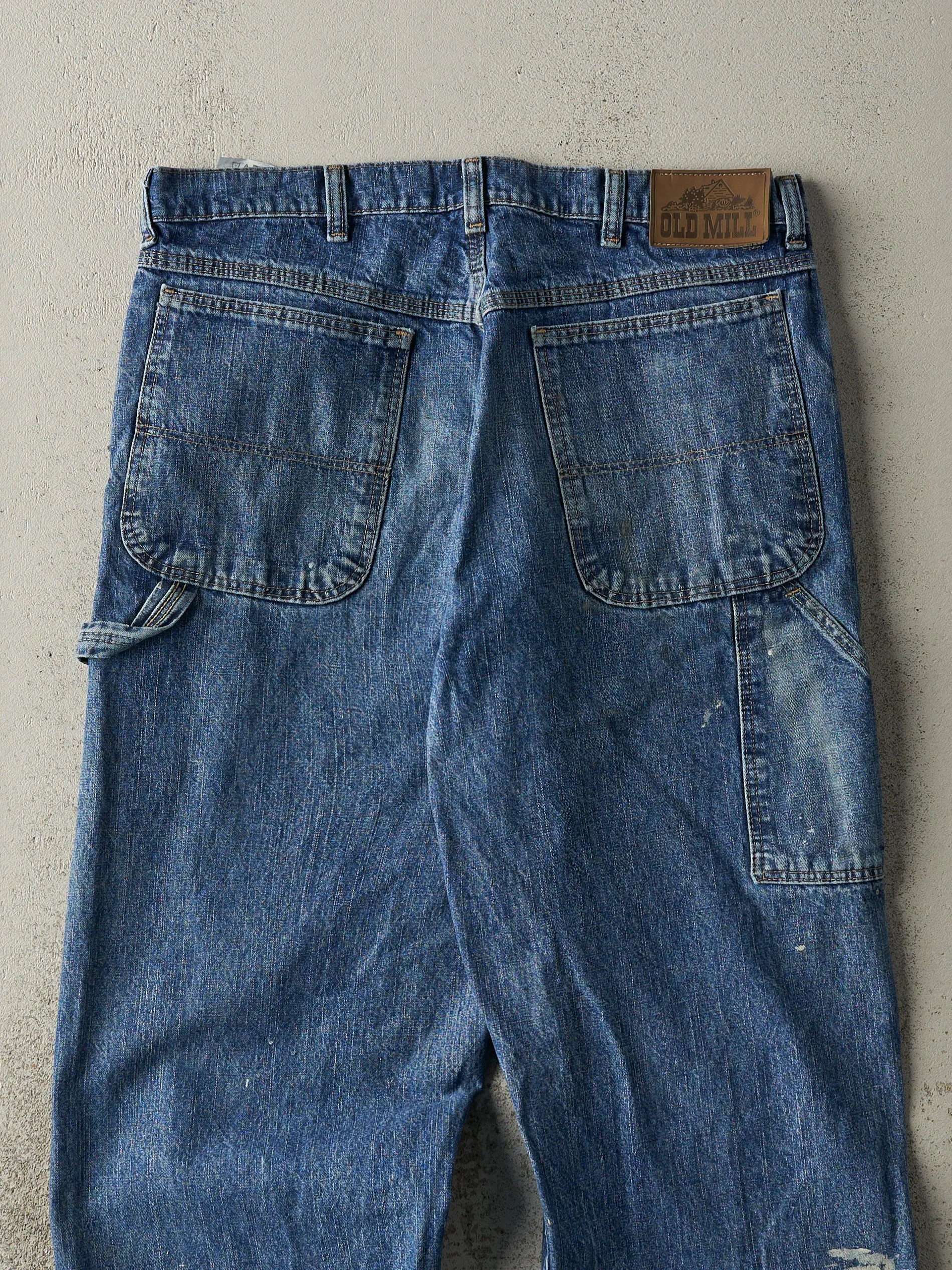 Vintage 90s Mid Wash Old Mill Carpenter Jeans (34x32) sold by Rebalance Vintage product image thumbnail 5