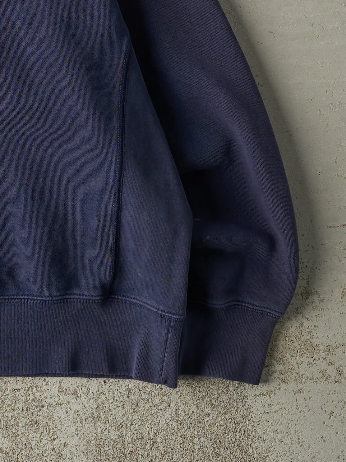 Vintage 90s Navy Blue Embroidered Polo Crewneck (L) sold by Rebalance Vintage product image thumbnail 3