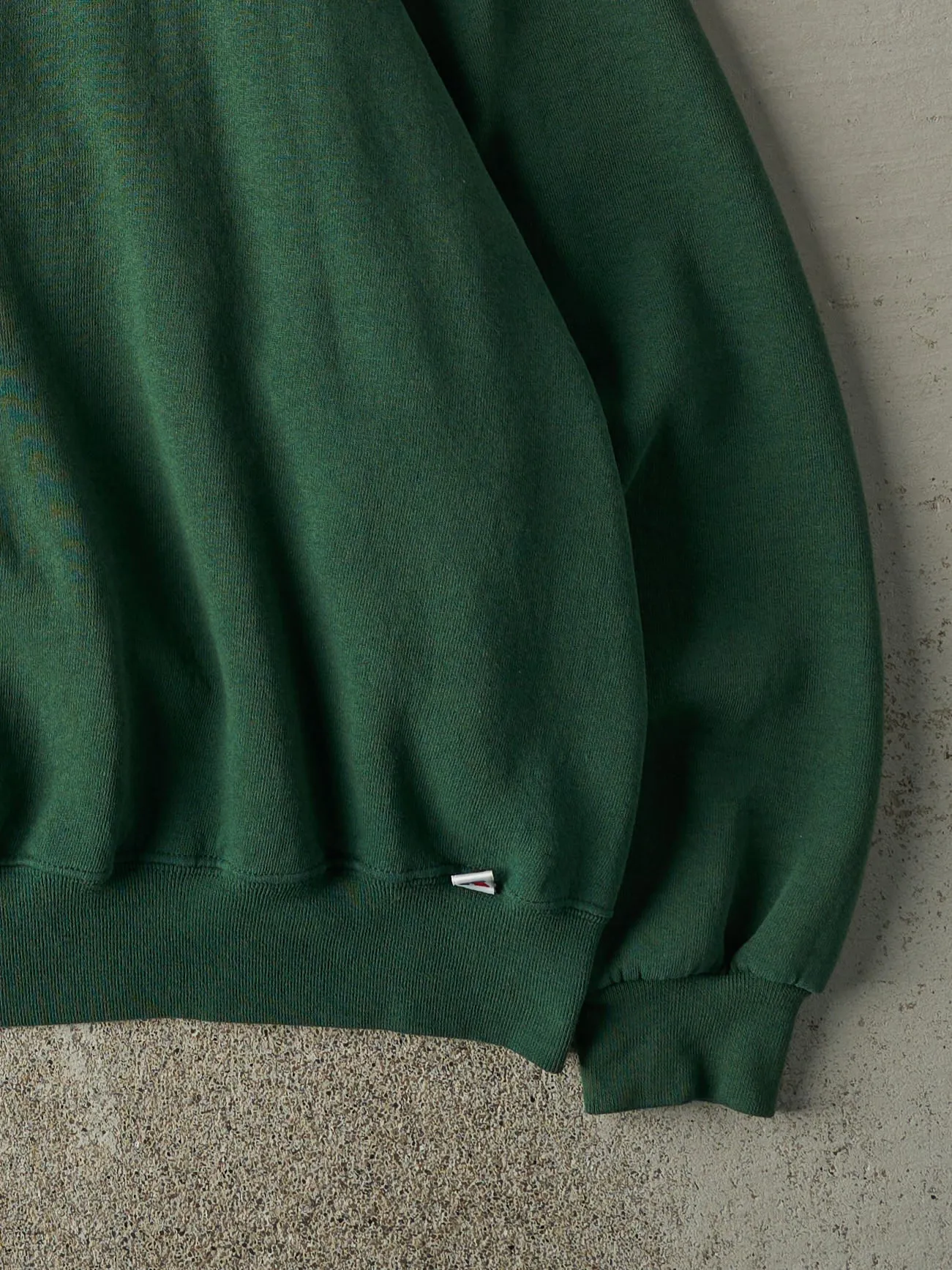 Vintage 90s Green Blank Russell Athletic Crewneck (XXL/XXXL) sold by Rebalance Vintage product image thumbnail 3