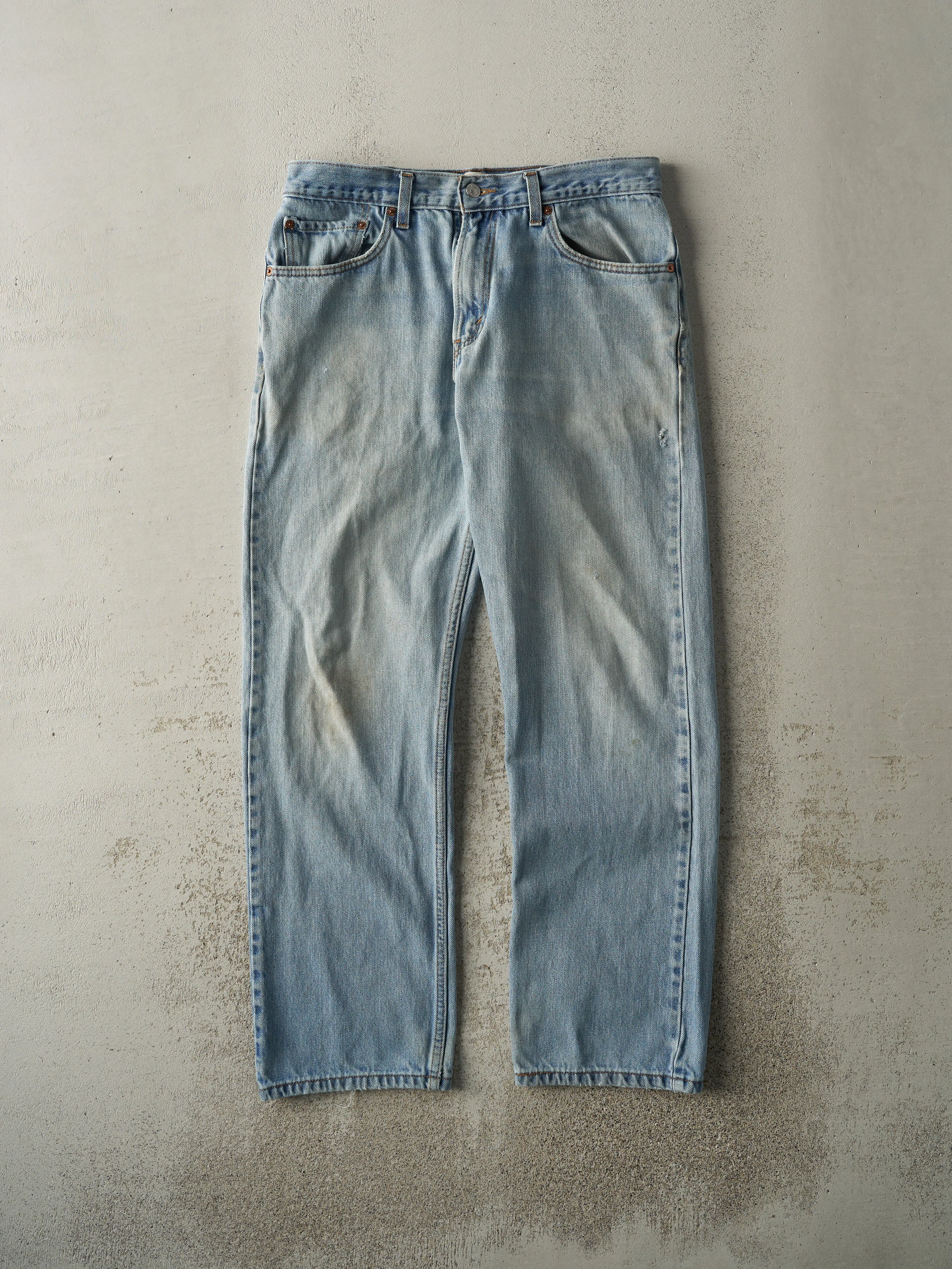 Vintage Y2K Light Wash Levi's Regular Fit Jeans (33x30) sold by Rebalance Vintage