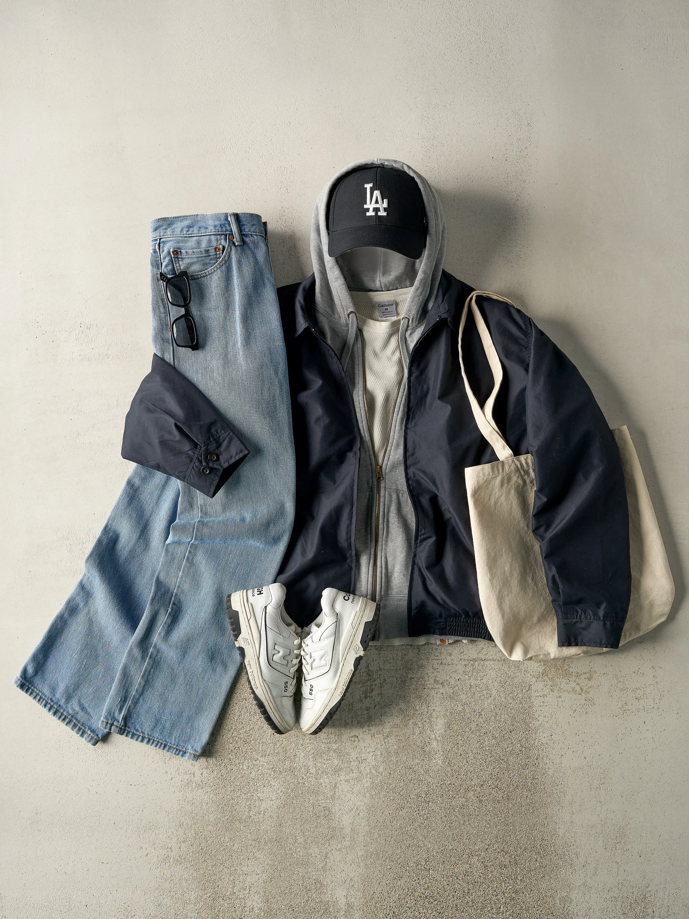 Vintage Y2K Grey Polo Jeans Ralph Lauren Zip Up Hoodie (M/L) sold by Rebalance Vintage product image thumbnail 2