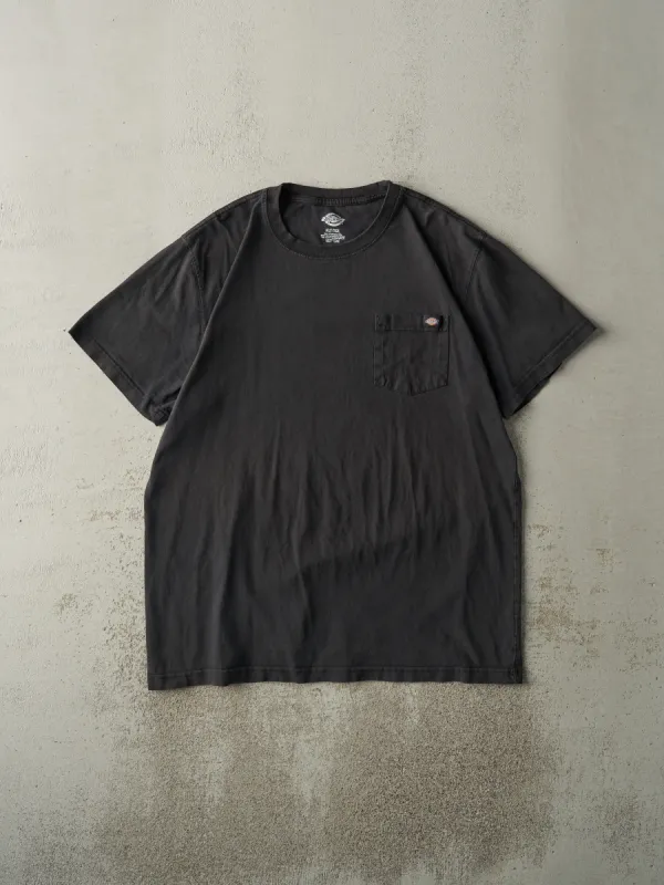Vintage Y2K Faded Black Dickies Pocket Tee (L/XL) made by Rebalance Vintage