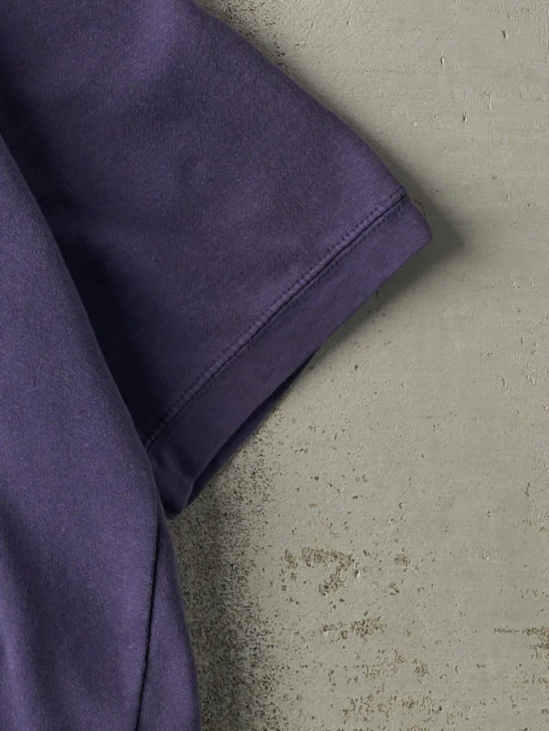 Vintage Y2K Navy Blue Sweatshirt Tee (M/L) sold by Rebalance Vintage product image thumbnail 3