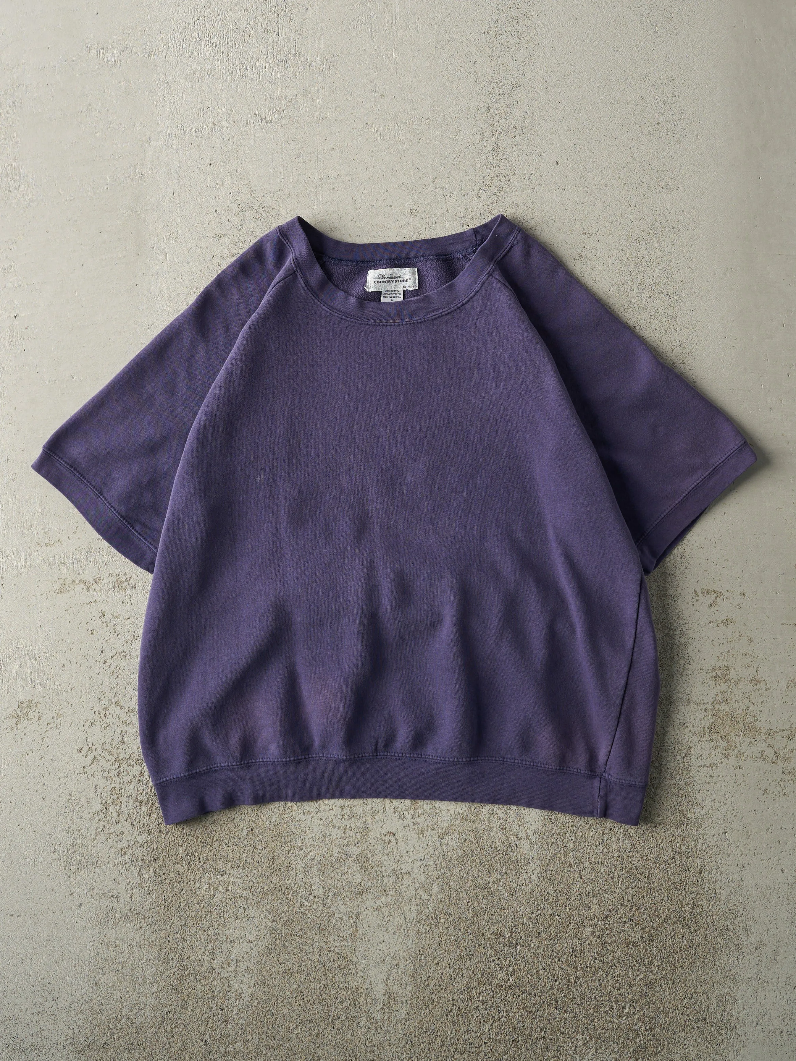 Vintage Y2K Navy Blue Sweatshirt Tee (M/L) sold by Rebalance Vintage