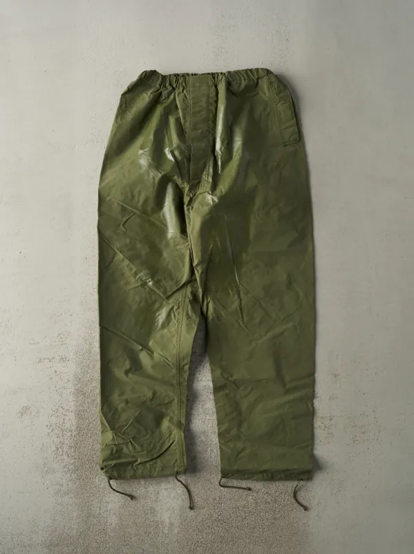 Vintage 99' Green Military Rain Pants (30x30) sold by Rebalance Vintage