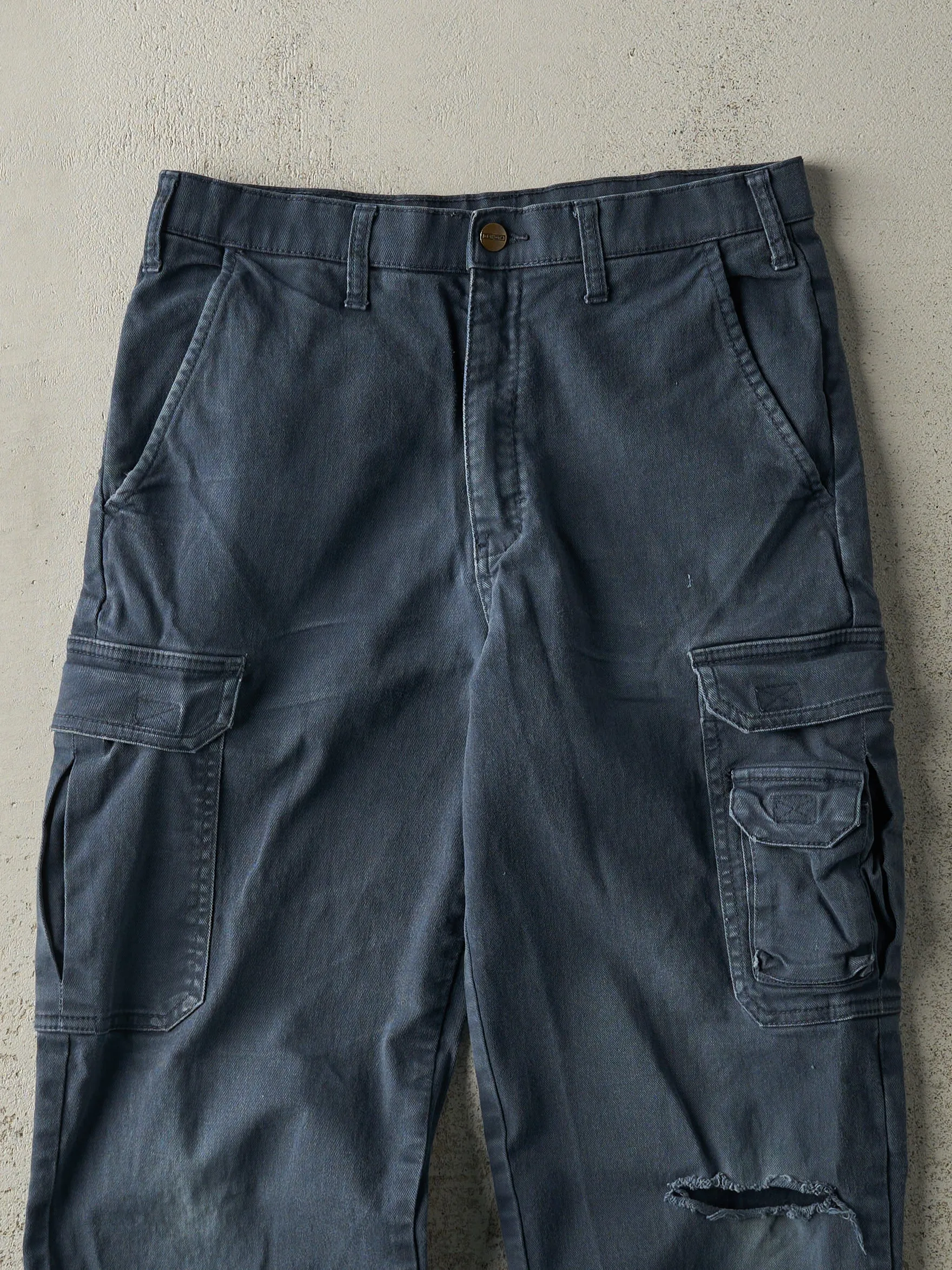 Vintage Y2K Navy Blue Dakota Cargo Work Pants (31x29.5) sold by Rebalance Vintage product image thumbnail 3