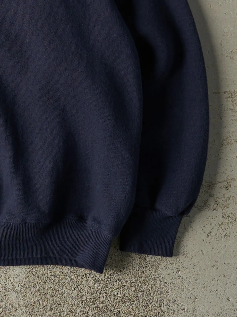 Vintage 90s Navy Blue UFCW Union Crewneck (L) sold by Rebalance Vintage product image thumbnail 3