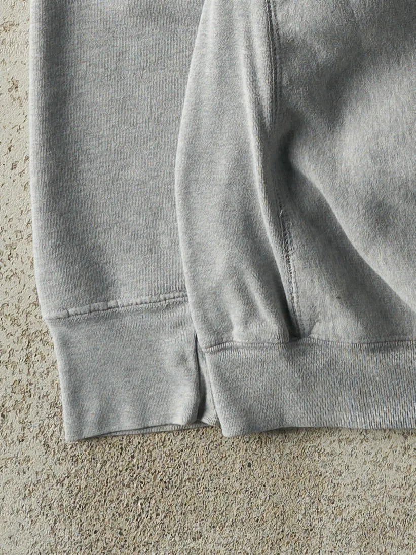 Vintage Y2K Grey Embroidered Ohio State University Crewneck (L) sold by Rebalance Vintage product image thumbnail 3