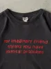 Vintage Y2K Black "Imaginary Friend" Slogan Tee (L) sold by Rebalance Vintage