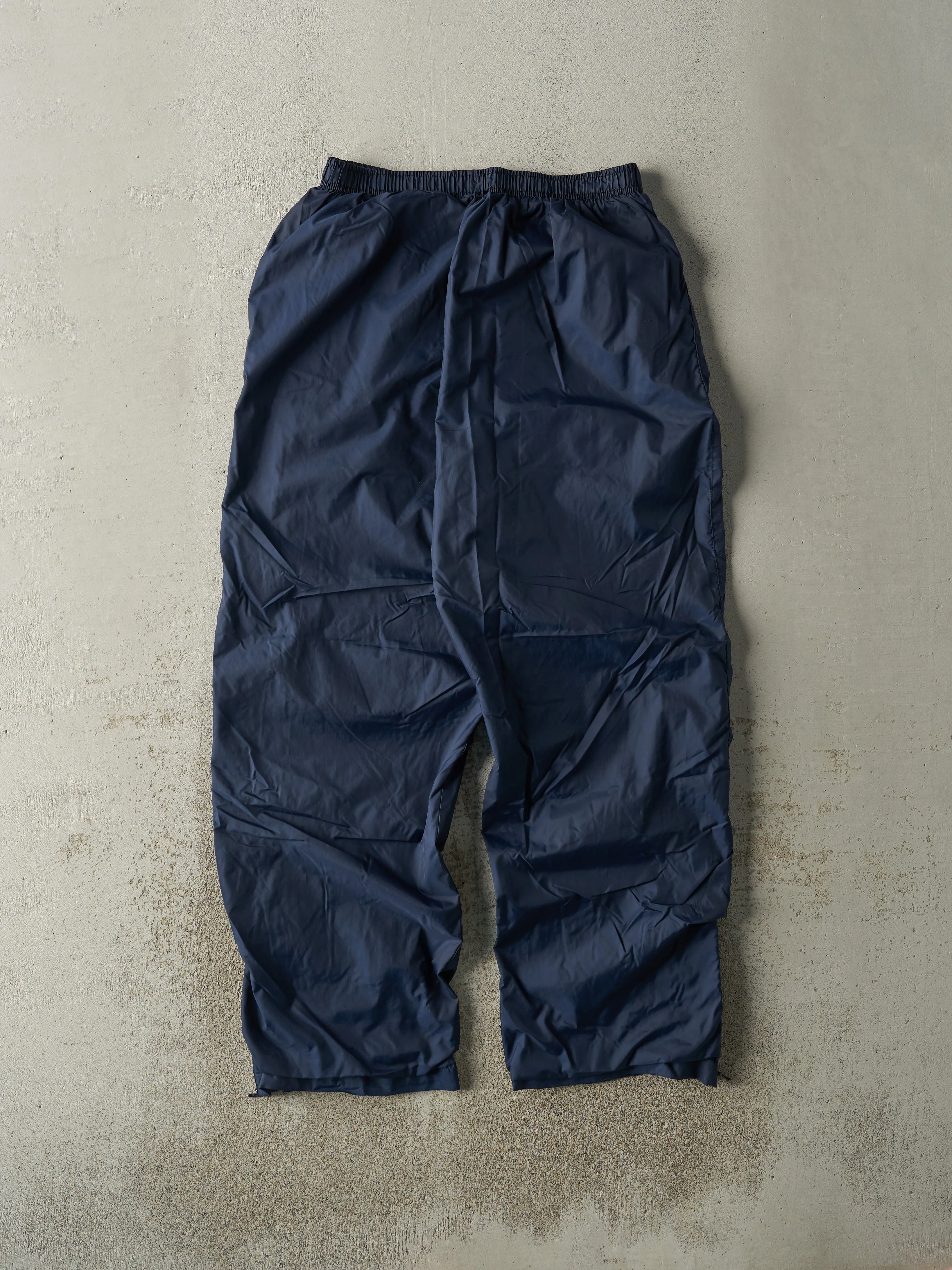 Vintage Y2K Navy Blue Nike Windbreaker Pants (26x29) sold by Rebalance Vintage product image thumbnail 2