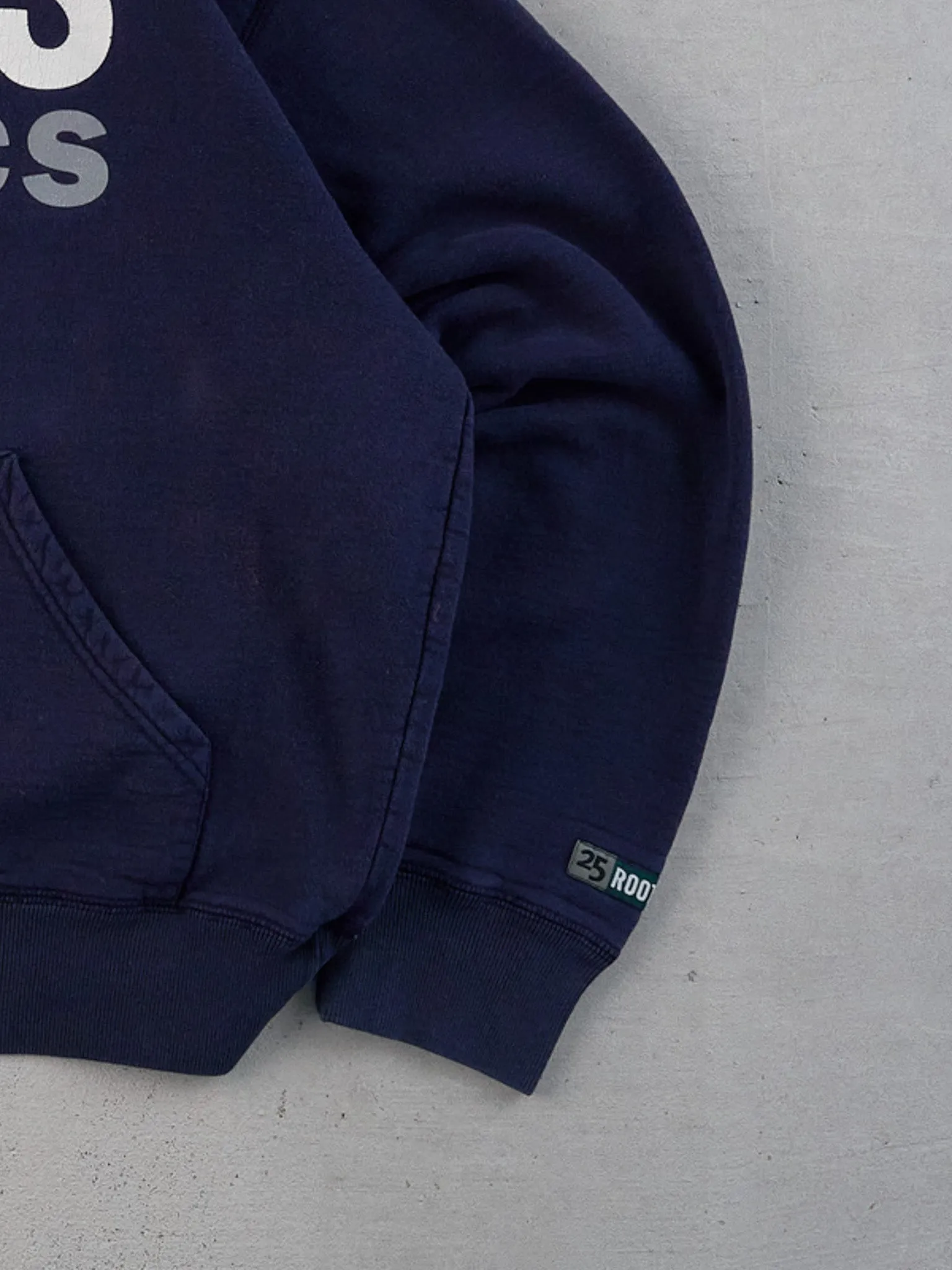 Vintage 90s Blue Roots Athletics Canada Hoodie (M/L) sold by Rebalance Vintage product image thumbnail 3