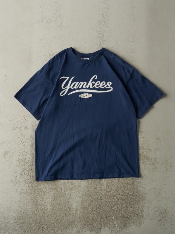 Vintage 06' Navy Blue New York Yankees Nike Tee (M) sold by Rebalance Vintage
