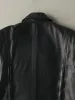 Vintage Y2K Black River Road Lined Leather Biker Jacket (M) sold by Rebalance Vintage