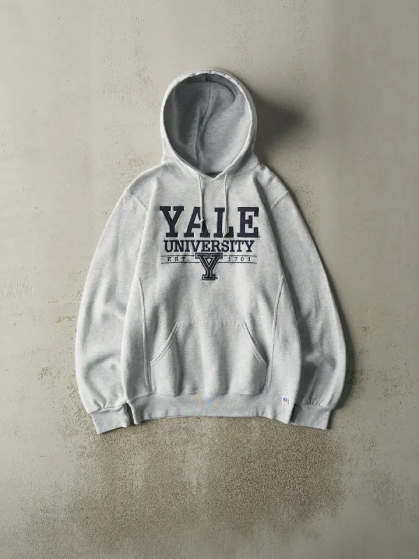 Vintage Y2K Heather Grey Yale University Hoodie (M) sold by Rebalance Vintage